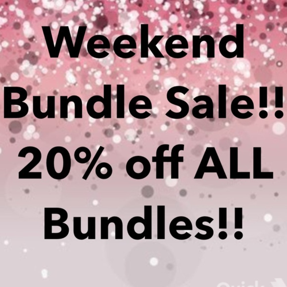 Ger 20% off bundles!